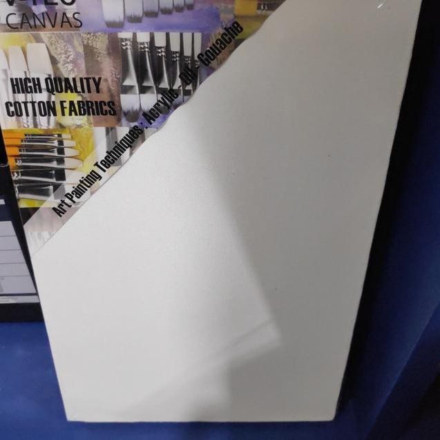 

FDP kanbas vtec 20x30cm kain sudah di gesso Ready