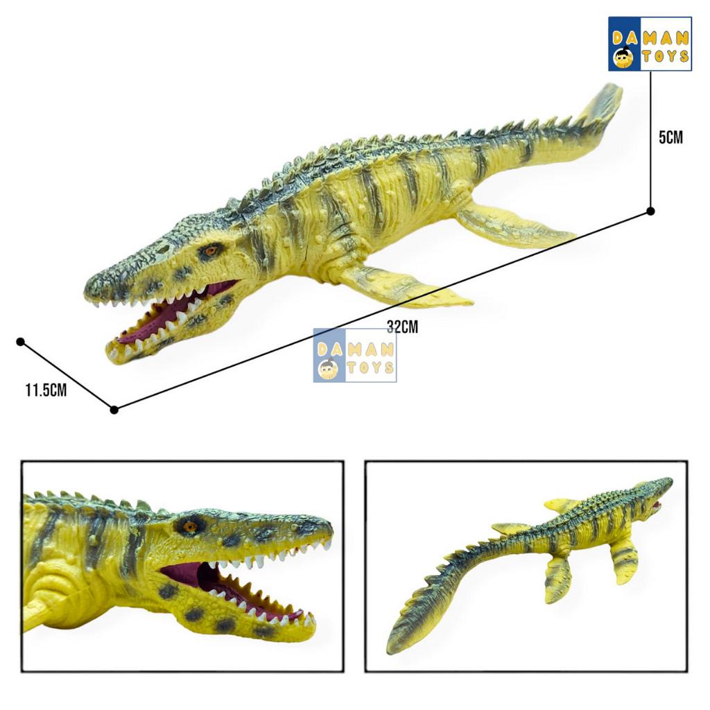 Mainan Hewan Mosasaurus Dinosaurus Dino Pajangan