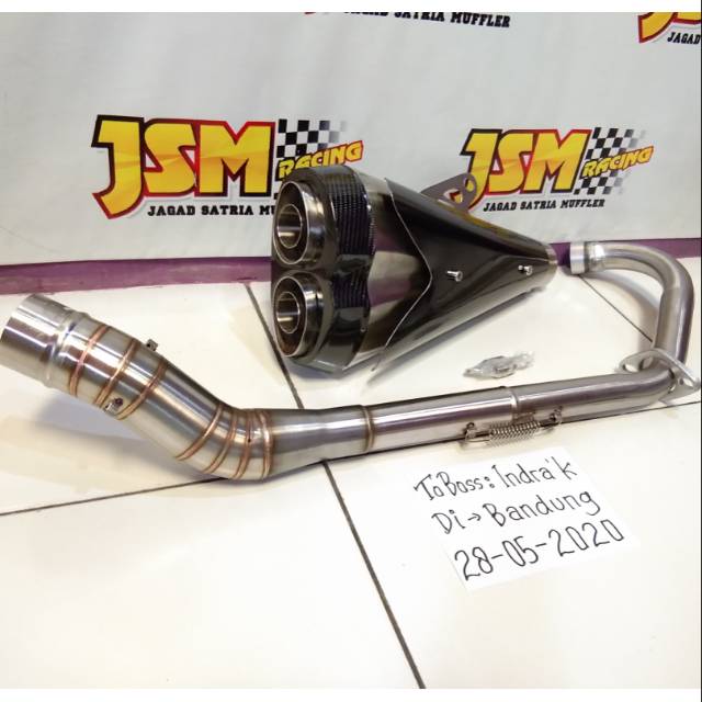Knalpot Custom replika z1000 fullsystem