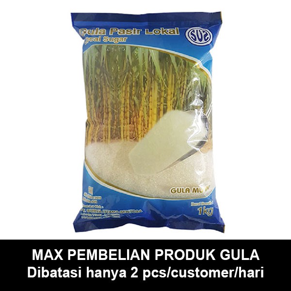 

Sus Gula Pasir Lokal 1 Kg Biru