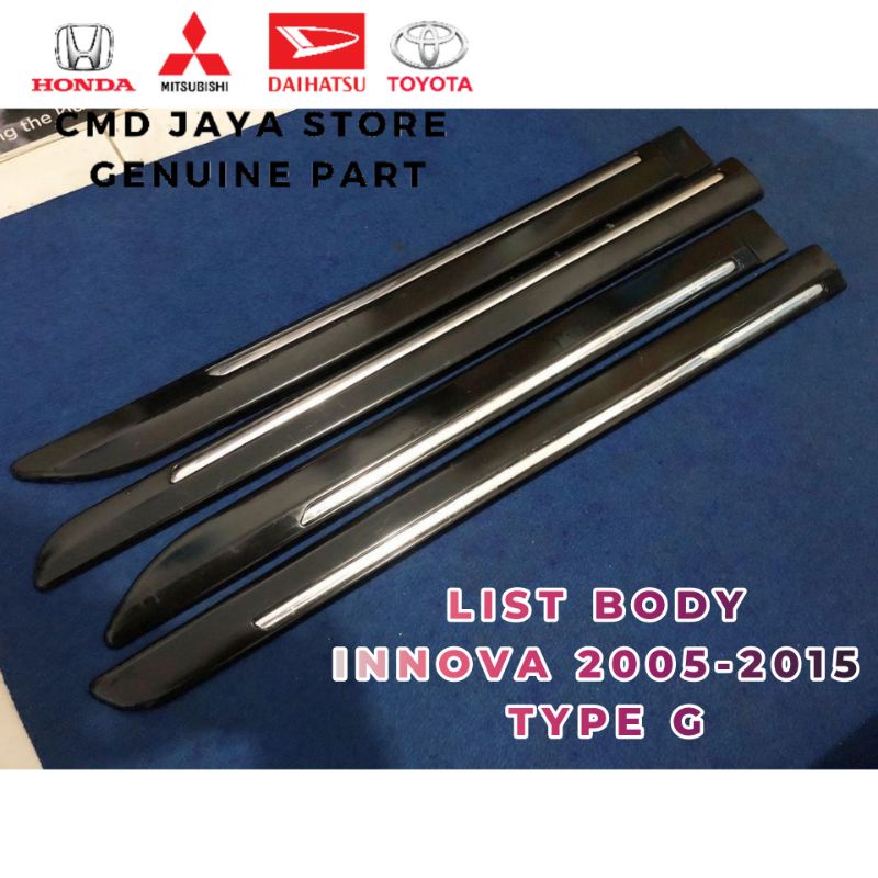 List Body Pintu Depan Belakang Innova 2005-2015 Original