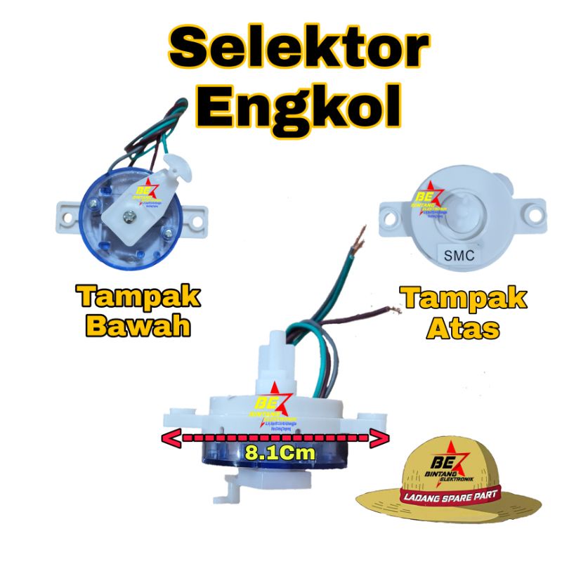 SELEKTOR WASH DRAIN SANKEN SAKLAR PEMBUANGAN MESIN CUCI SANKEN TIMER PEMBUANGAN AIR engkol