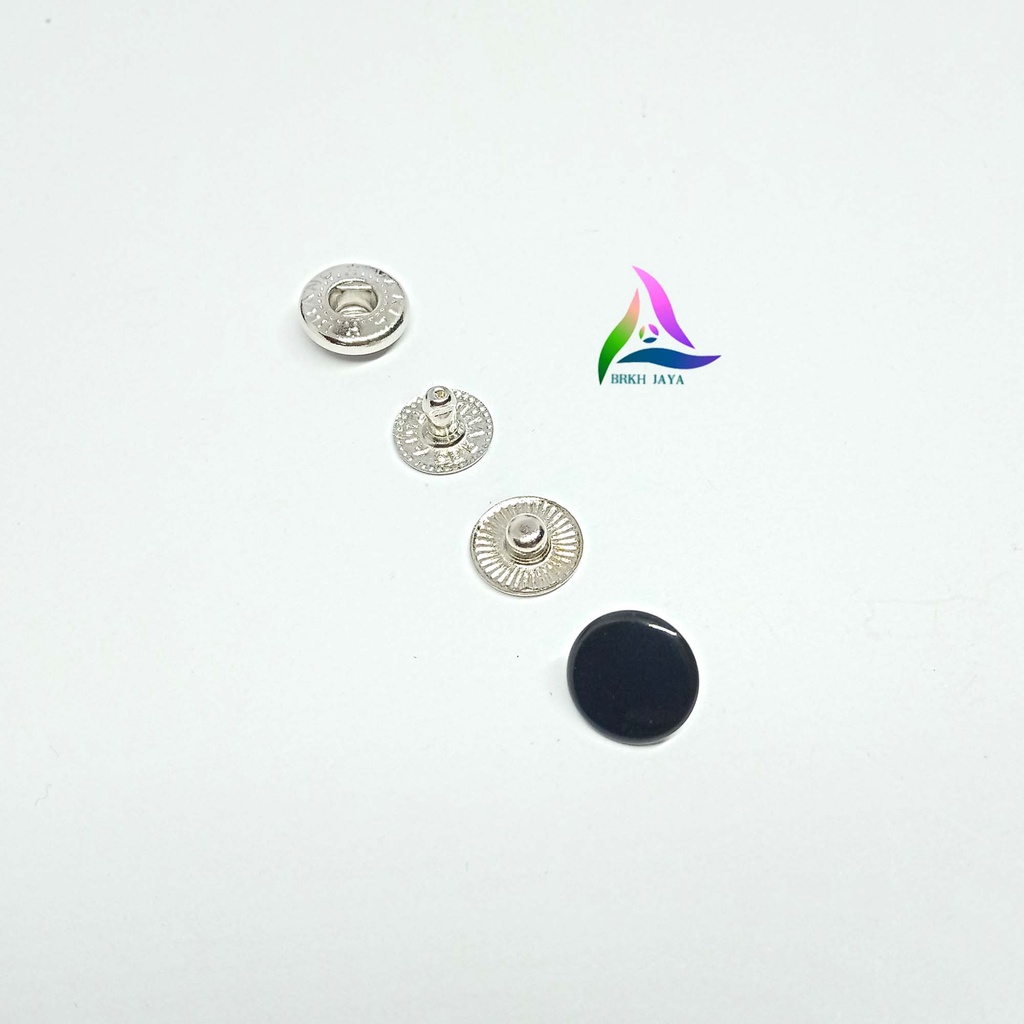 KANCING CETET BESI SNAP BUTTON 10 MM 230 /60 SET