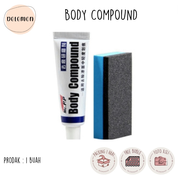 BODY COMPOUND KOMPON KOMPOND PENGHILANG BARET BODY MOBIL BISA COD