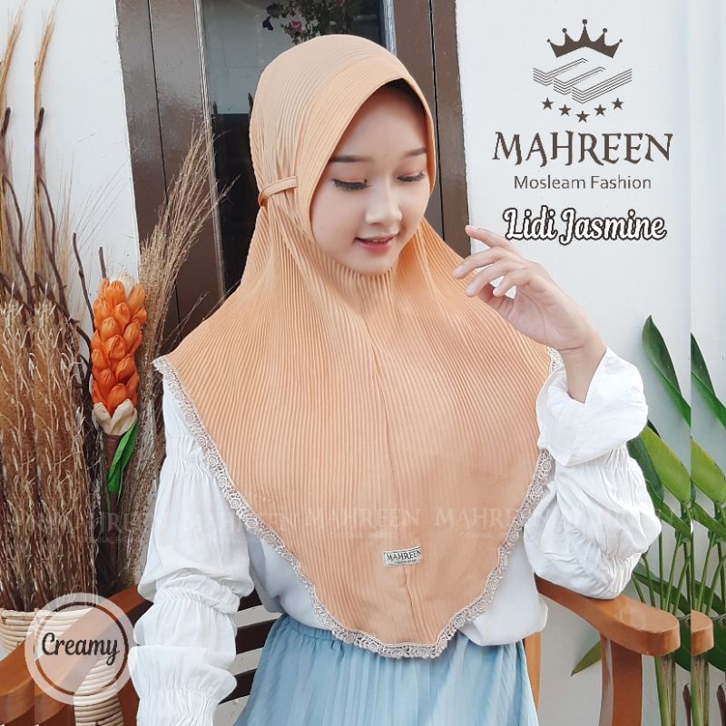 Bergo plisket lidi Jasmine diamond carpe