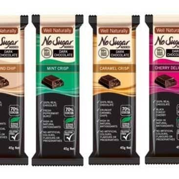 

well naturally no sugar coklat