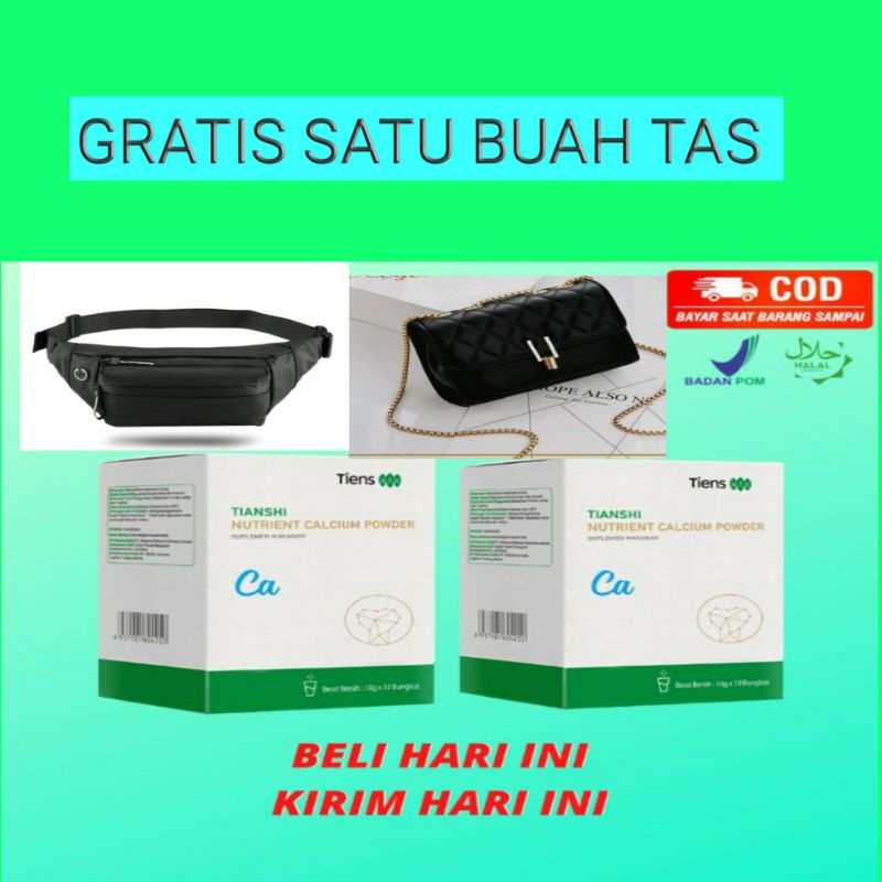 

Susu Kalsium TIENS PENINGGI BADAN Susu Anak tulang keropos