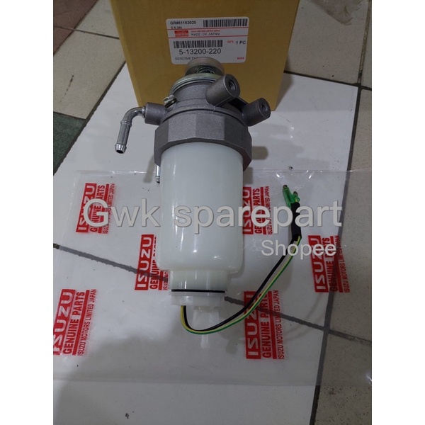 Tabung Fuel filter assy pompa solar Isuzu Panther Kapsul Ori