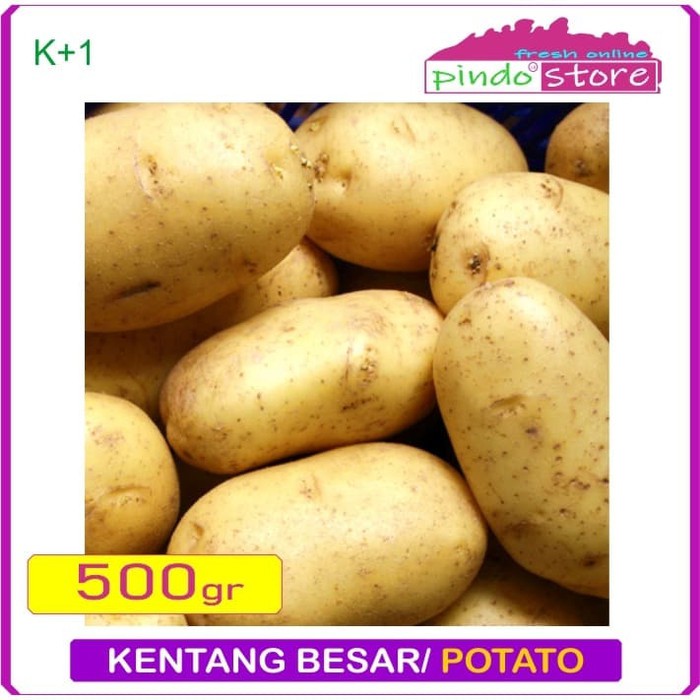 

KENTANG BESAR SEGAR / POTATO FRESH 500 GRAM