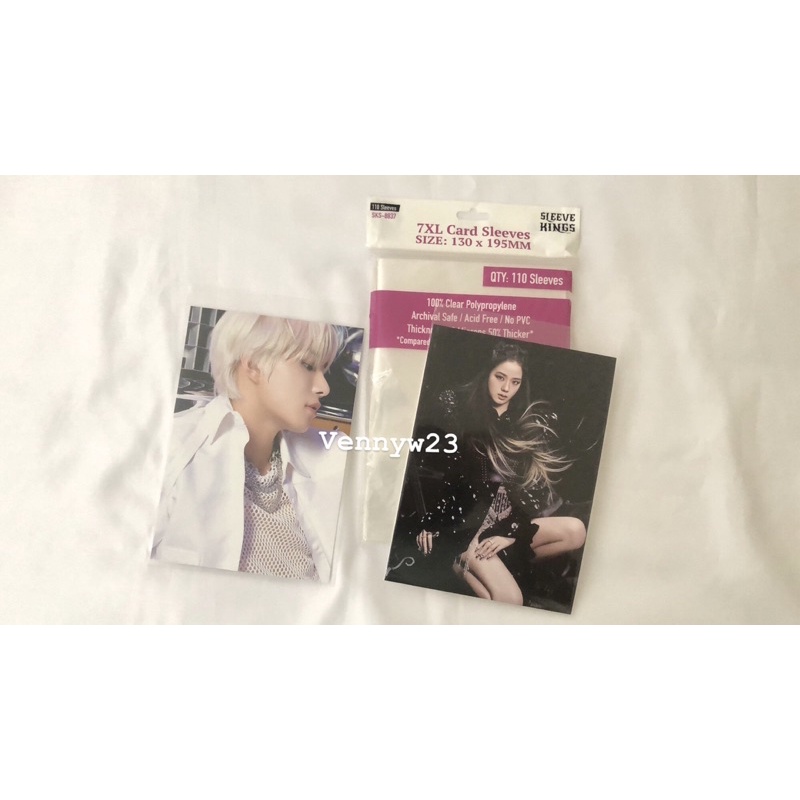 inner sleeve postcard blackpink born pink/ inner sleeve postcard nct 127 sticker/ inner sleeve postc