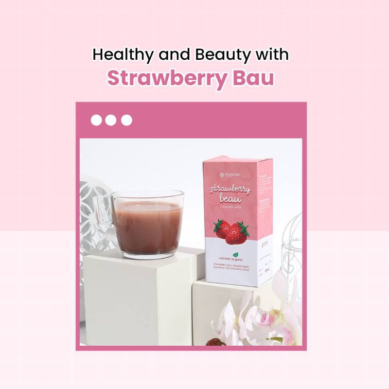 

collagent drink strawberry beau by mbcskin