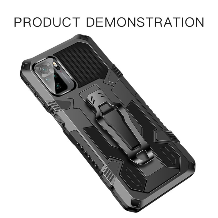 REDMI 10 NOTE 10 NOTE 10 PRO NOTE 10 5G NOTE 10S CASE HARD NEW HARDCASE KNIFE ARMOR STAND STANDING CASE HYBRID TRANSFORMER REDMI10 REDMI 10 4G