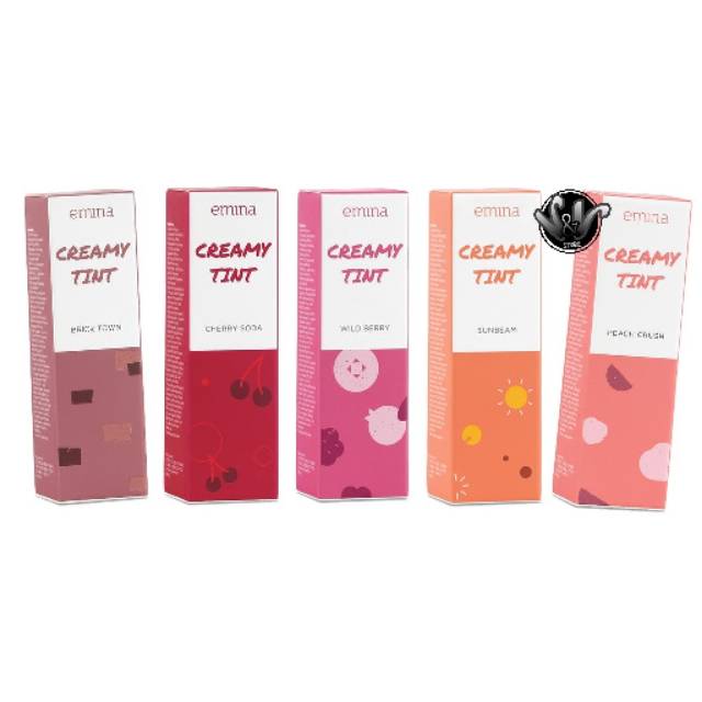 EMINA CREAMY TINT / EMINA/ CREAMY TINT/ KOSMETIK BIBIR/ PEWARNA BIBIR/ MAKE UP/ LIPSTICK EMINA