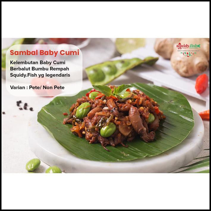 

Best Seller - Sambal Baby Cumi (No Pete/200 Gram) - Pedas Mampus