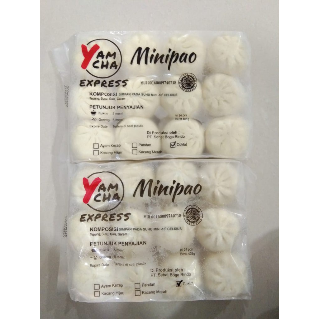 

Yamcha Minipao isi coklat 24