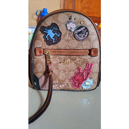 tas ransel coach autentik original lengkap no minus