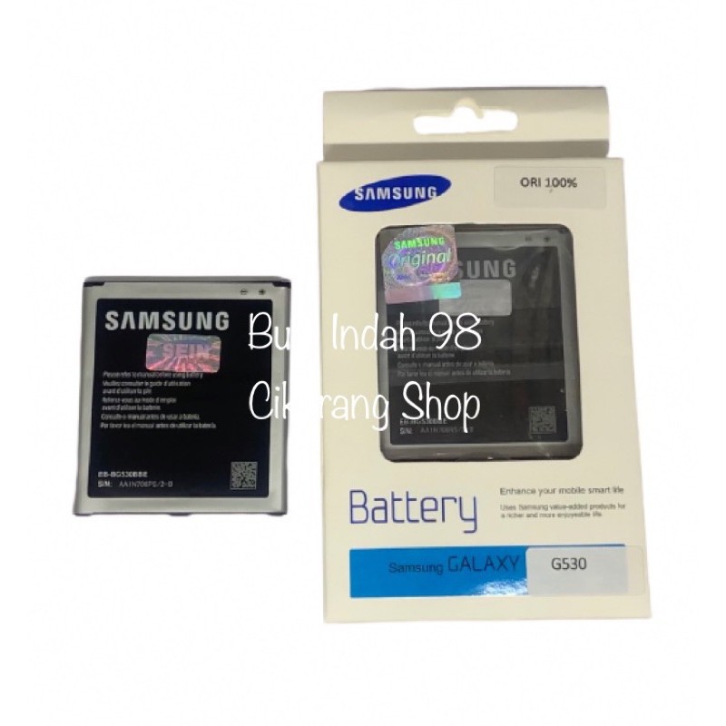 BATERAI SAMSUNG G530 / BATERAI SAMSUNG J2 PRIME, J5 2015, J3 2016, J3 PRO EB-BG530BBE ORIGINAL