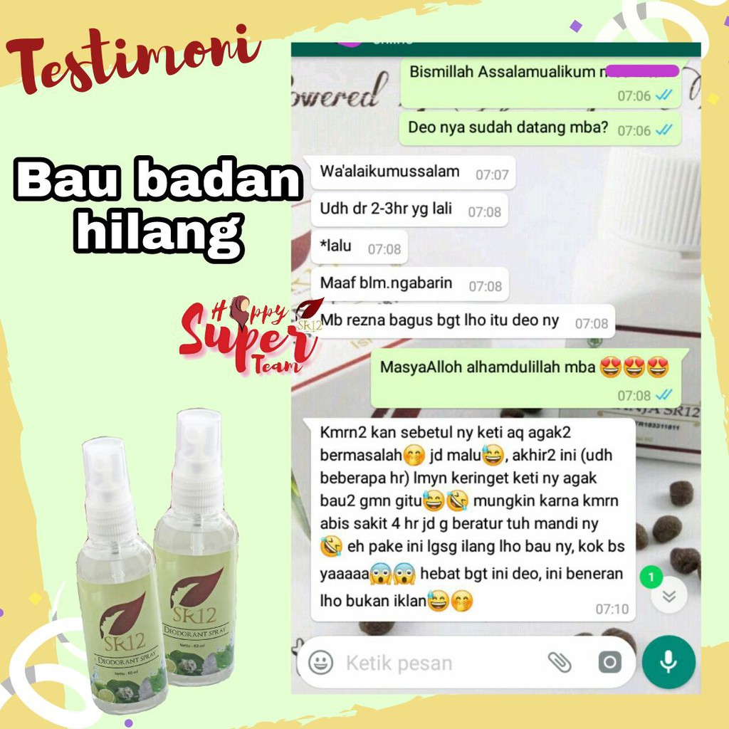 Deodoran Sr12 Mengurangi Mengatasi Bau Badan Tak Sedap Ketiak Hitam Basah Berlebih Pada Anak Pria Shopee Indonesia