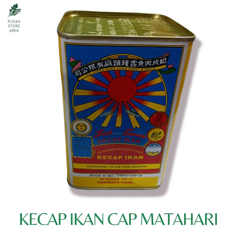 

KECAP IKAN CAP MATAHARI KALENG 750 ML