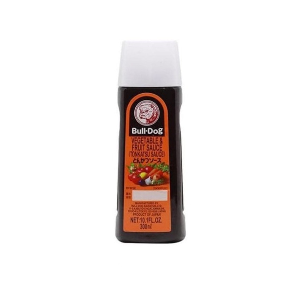 Saus / Bumbu Bulldog Tonkatsu Sauce Vegetable &amp; Fruit Sauce 300 mL