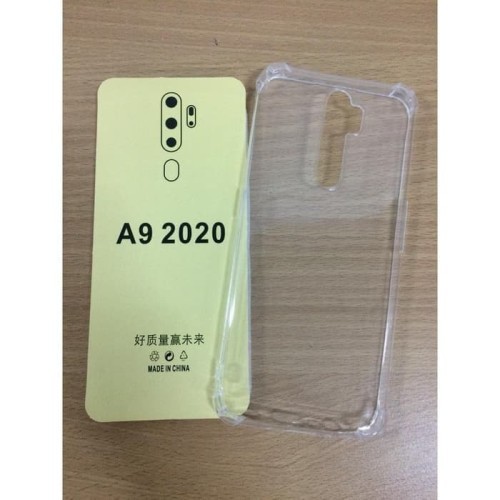 Softcase HP Anticrack Cesing Casing Kondom HP OPPO A5 2020 / A9 2020 Silikon Bening Lentur