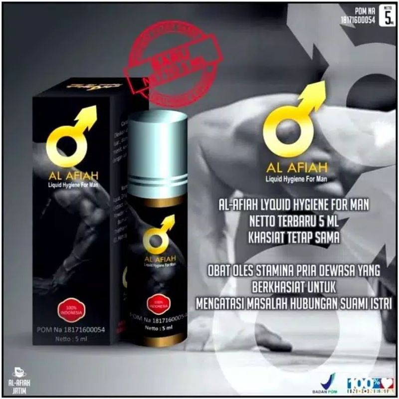 Al afiah anti ejakulasi dini obat kuat original POM