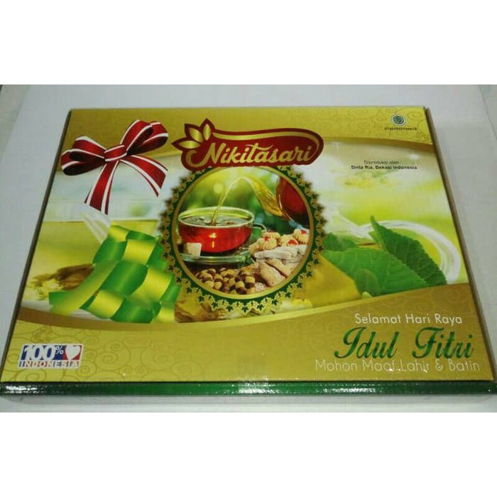 

[Recommended] Parcel Kue kering Lebaran Nikita Sari 1 dus 6 toples