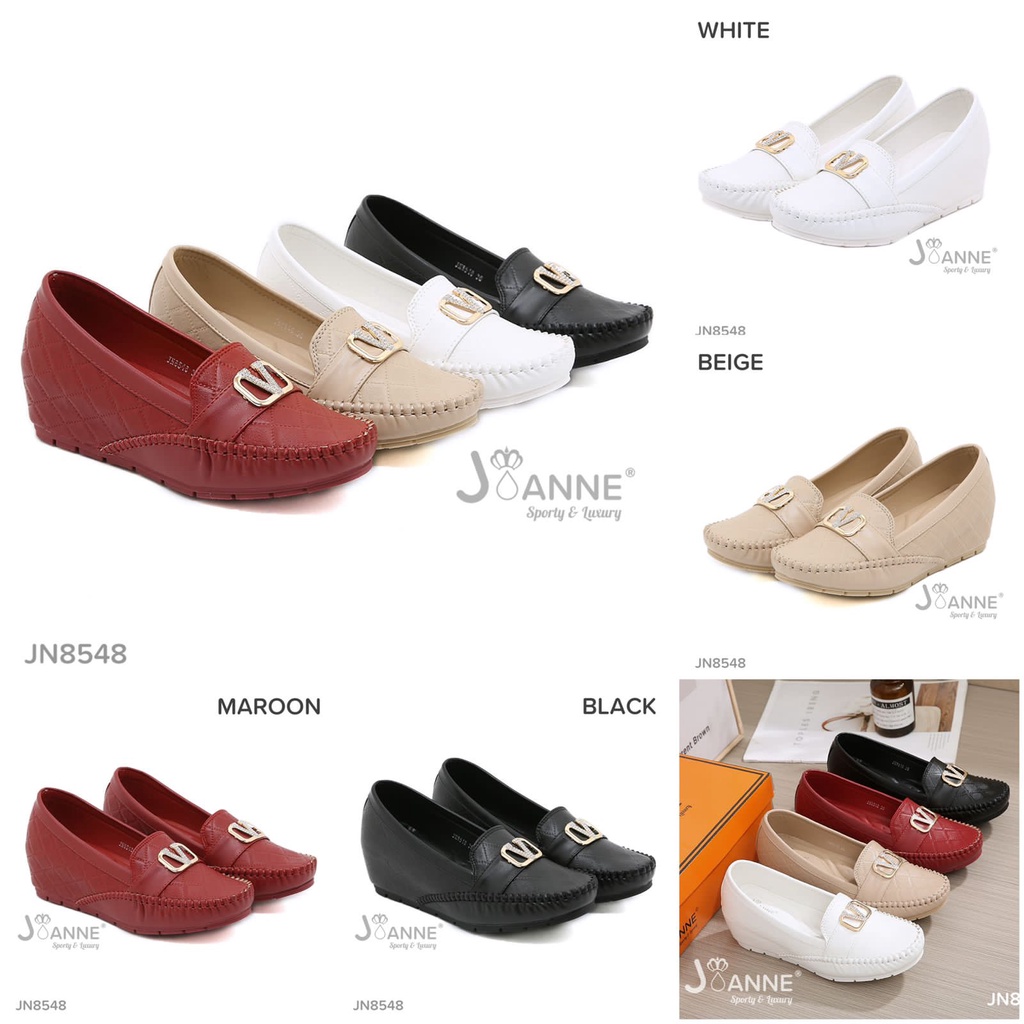 JOANNE Sepatu Wanita Wedges Shoes #JN8548 ORIGINAL