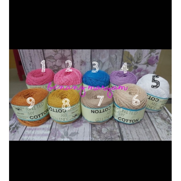 UNITED DOILY YARN 100gr / benang rajut jala no 9