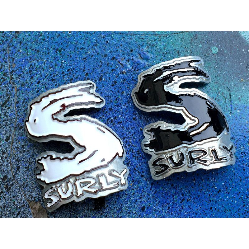Head tube Badge / Head badge SURLY - Emblem Sepeda SURLY