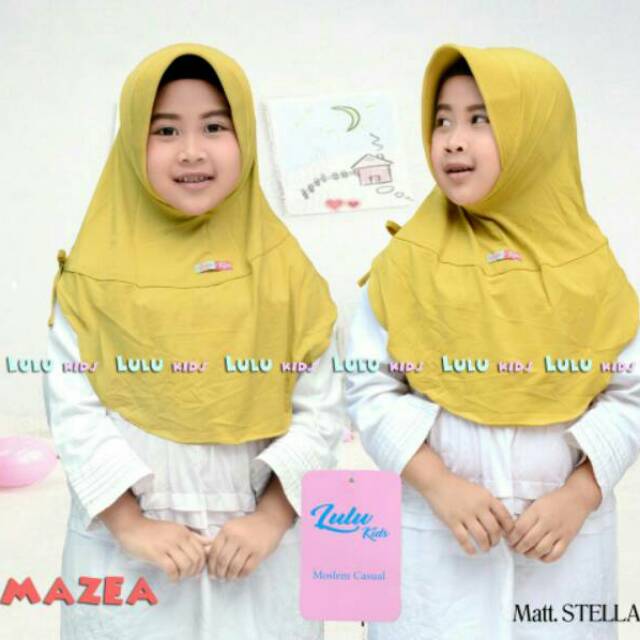 LULU KIDS MAZEA / JILBAB ANAK MURAH / HIJAB KIDS