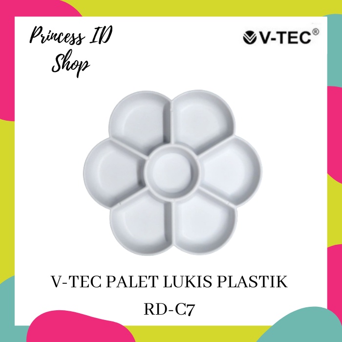 

PALET LUKIS PLASTIK PALETTE V-TEC RD-C7