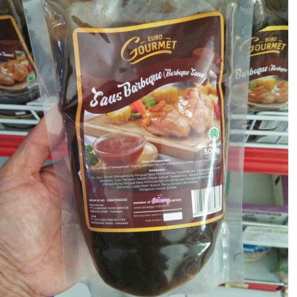 

Euro Gourmet Saus Barbeque 500 gr/Daging Panggang/Cocolan/Olesan/Steak
