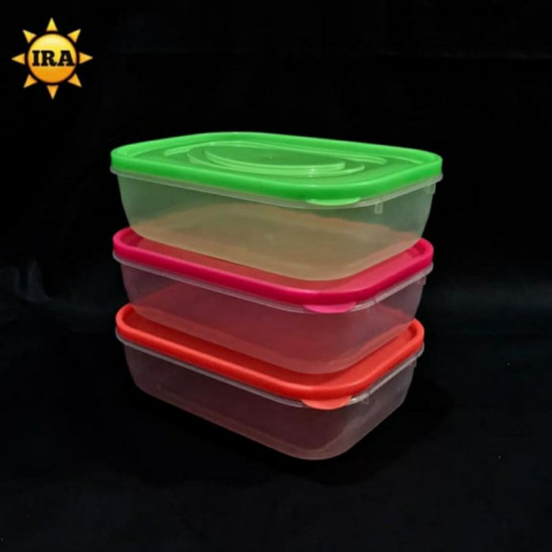 Toples Kotak Wadah Bekal Makanan Serbaguna IRA B 850ml