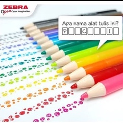 

Zebra Penciltic Fineliner 0,4 mm Bolpoin Warna Ecer / Grosir Termurah