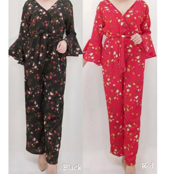 ➸ PREMIUM REAL PIC Jumpsuit Wanita Hanna 186 / Jumpsuit Panjang / Jumpsuit Hijab ➺