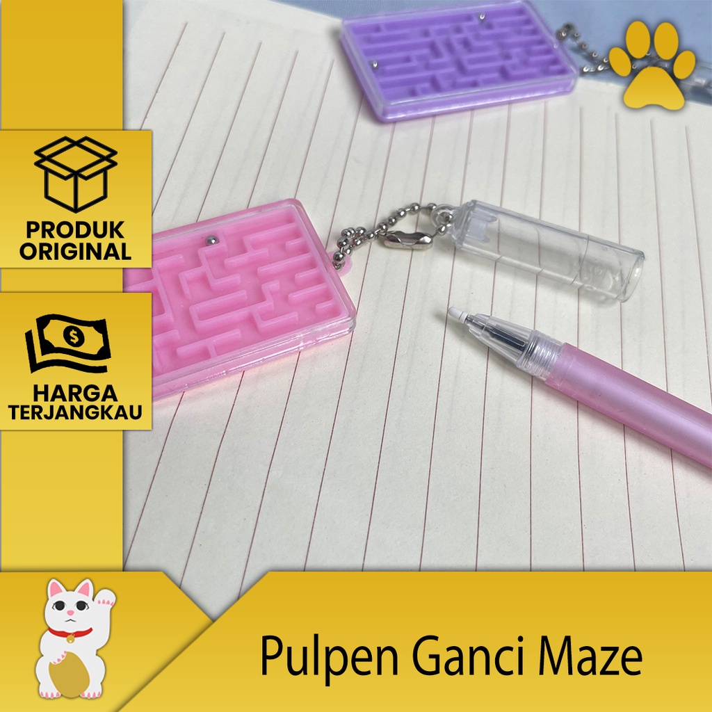 

[LuckyFortuna88] Pulpen Gantungan Maze pen gantungan Maze alat tulis kantor alat tulis sekolah lucu murah pulpen gantungan labirin pen gantungan labirin lucu murah