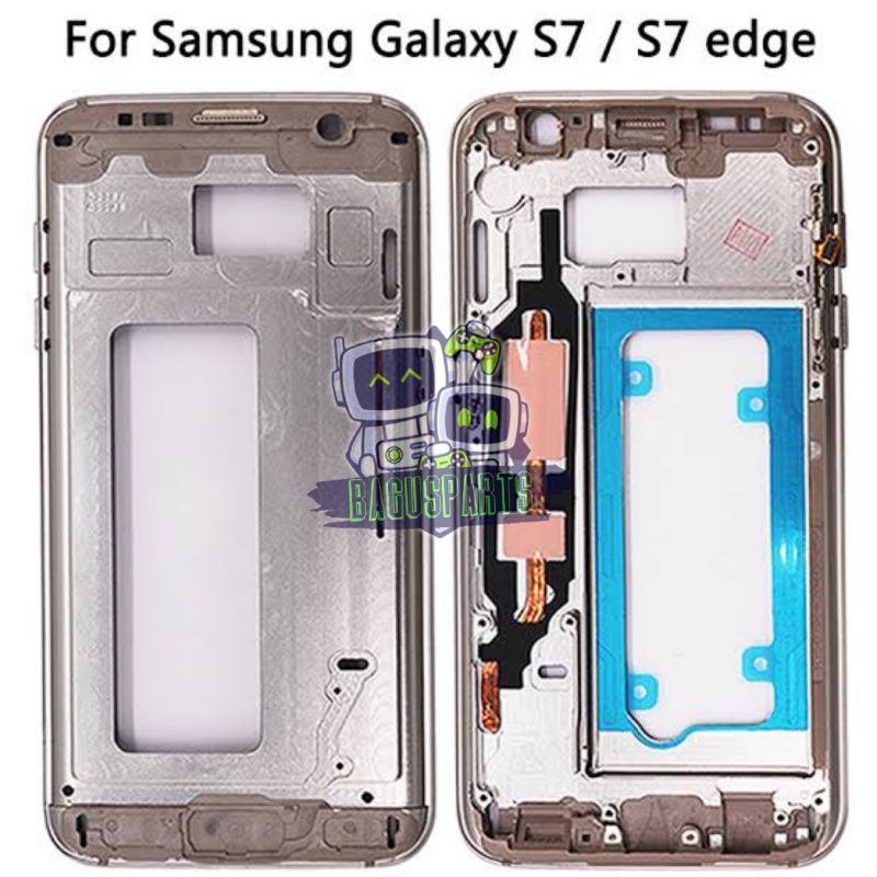 FRAME LCD TULANG TENGAH SAMSUNG S7 / S7 EDGE / G935