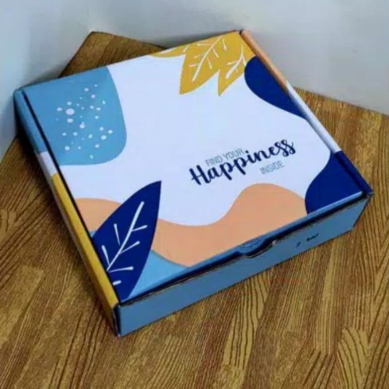 

box hampers kado 21cm×21cm×4,5cm