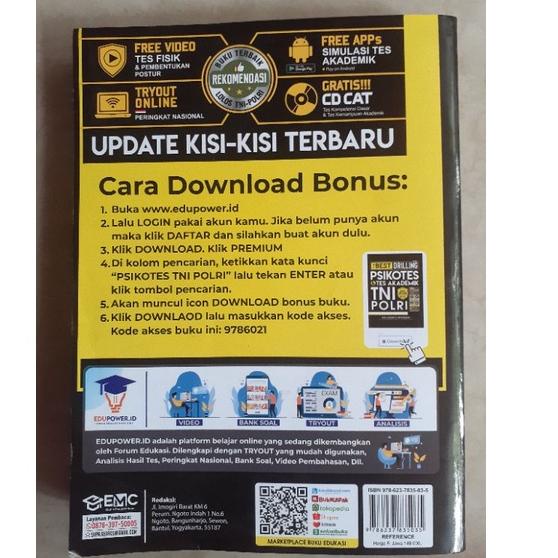 

Paling Sesuai.. THE BEST DRILING PSIKOTES & AKADEMIK TNI POLRI EDISI 2022