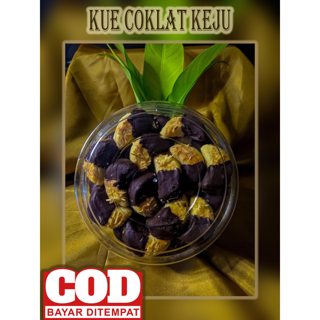 

Kue Lebaran Coklat Keju 500Grm // Kue Kering Lebaran Coklat Keju