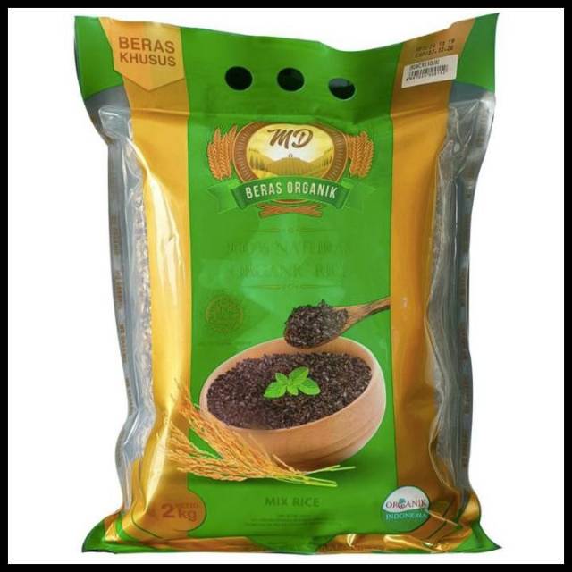 

MD MIX RICE ORGANIK (Campuran Beras Merah, Hitam, Coklat) 2kg