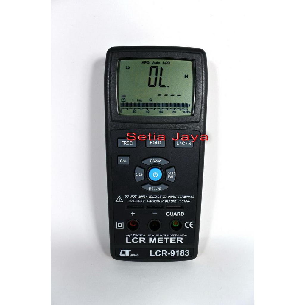 INSTRUMENT LCR Meter Lutron LCR-9183 ready upgrade lcr  9184
