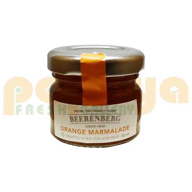 

] BEERENBERG ORANGE MARMALADE 30GR PCS