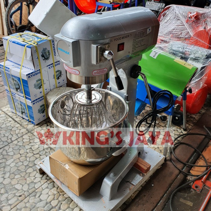 Mixer PRIMAX B20 Mixer Roti Donat Bolu 20 Liter Mixer Planetary