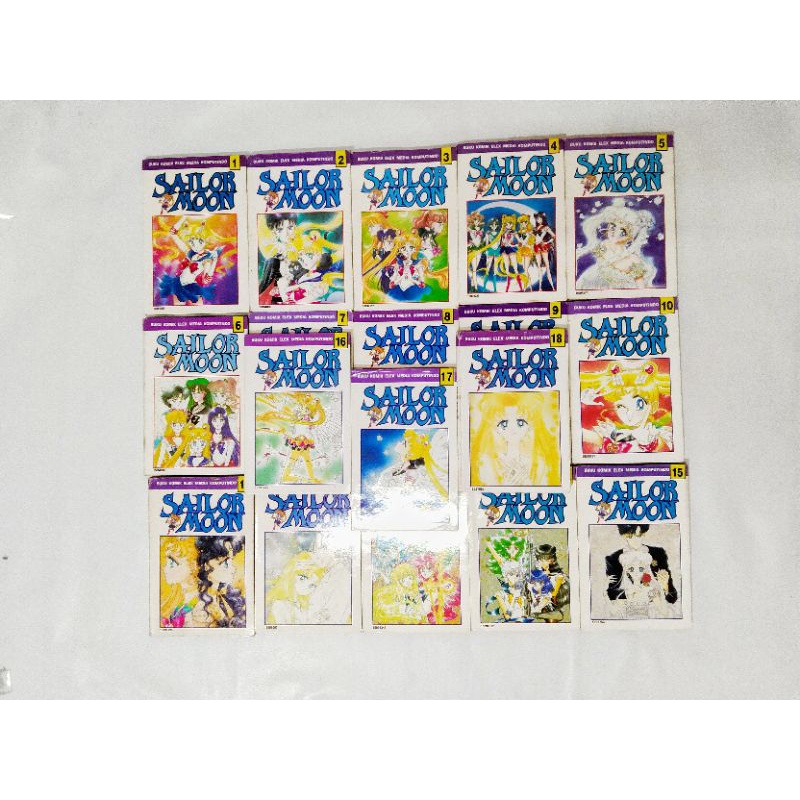 sailor moon 1-18 end komik