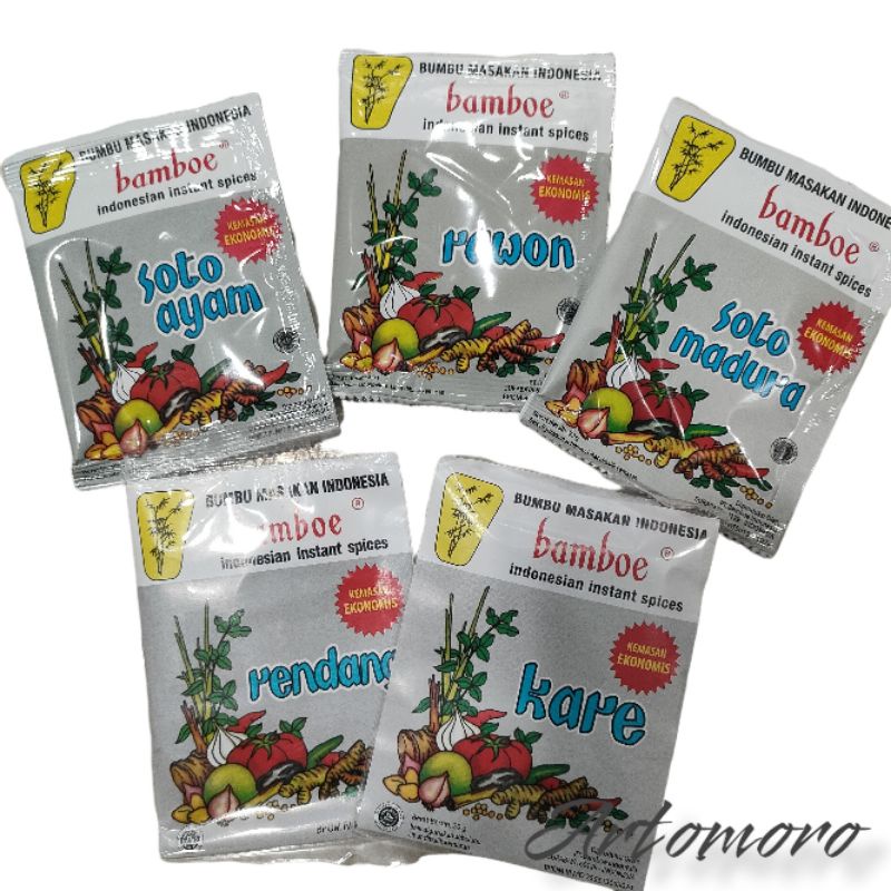 Bumbu Bamboe Instan Kemasan Ekonomis 22 gr