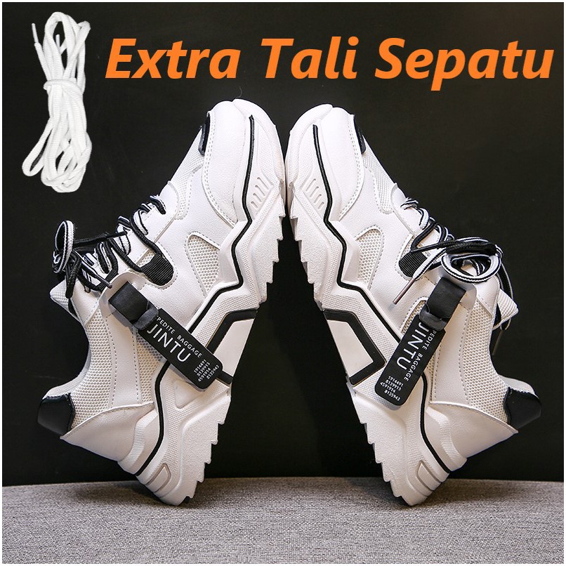 Sepatu Olahraga Wanita Putih Sneaker Fashion Korea Sepatu Sneakers Cewek sport SP-014