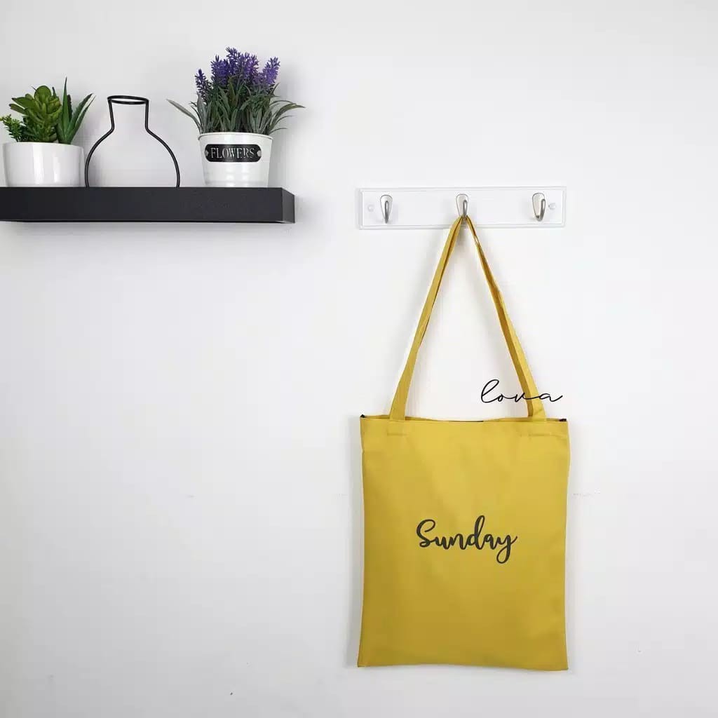 Tote Bag DAYS Tote Bag Daily Tote Bag Murah Totebag Nama Hari