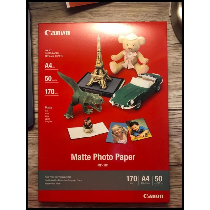 

Canon Mp-101 Matte Photo Paper - A4, 50 Sheets